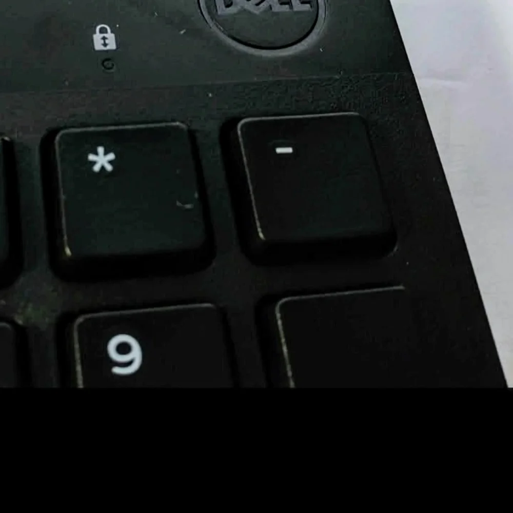 Dell Black Wired Keyboard